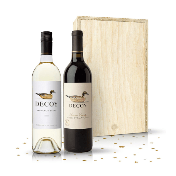 Decoy Wines Duo Gift Set in Wooden Keepsake Box